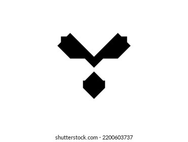 Initials Letter Y Logo design for brand logo