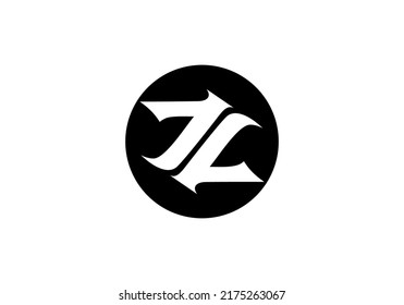 initials Letter Z Logo simple design