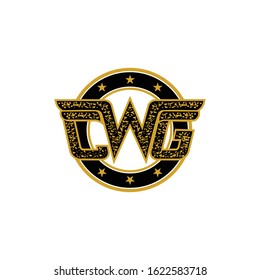  initials letters C, W, G wings of the women's logo
