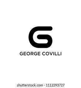 The initials letters G,C that in form so one with C negative space
