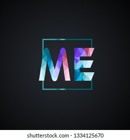 Initials of letters M and E. Can be used for entertainment company logos.
