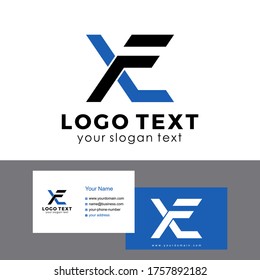 iniciales diseño del logotipo de LF para empresa consultora de negocios