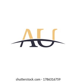 das Logo "AU minimalistischer Kreativbrief"