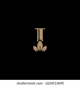 Initials I Logo Creative Template Sign Vector