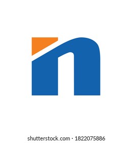 initials IN logo design for business