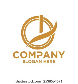 Initials I logo design. Initial Letter Logo.
