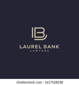 Initials logo letter alphabet vector premium for brand and universal company