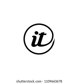 initials logo template