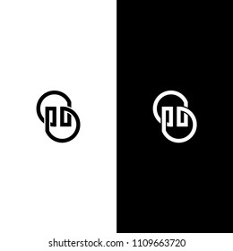 initials logo template