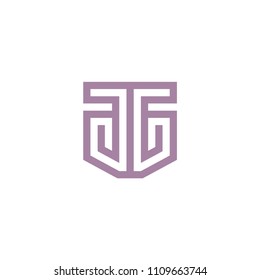 initials logo template