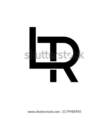 initials LTR logo design for company business