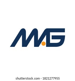 Initials Mag Logo Design Company Stock Vector (Royalty Free) 1821277955 ...