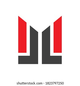 initials MJL logo design for business