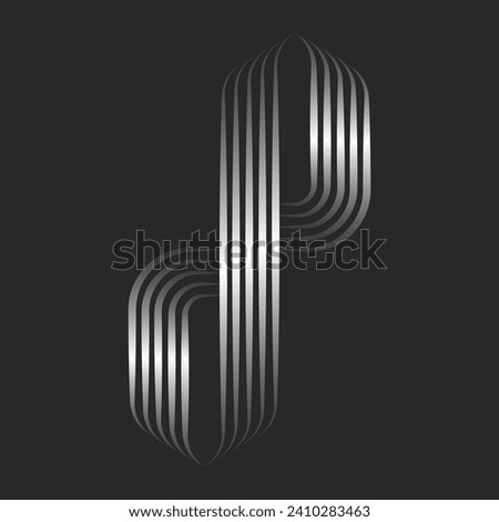 Similar – Image, Stock Photo Metal sign with P CHEF on a bright wall / parking for the boss