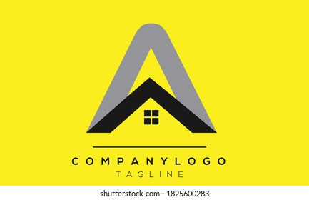 A initials monogram letter text alphabet logo design	