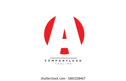 A initials monogram letter text alphabet logo design