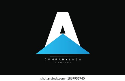 A initials monogram letter text alphabet logo design