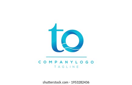 A las iniciales diseño del logotipo del alfabeto de texto de letra monográfica	