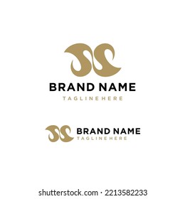 Initials Monogram SS Letter Logo Design