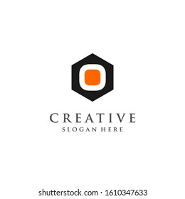 Initials O Logo Creative Template Sign Vector