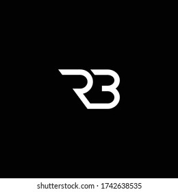 The initials R and B logo is simple and modern