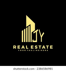 Initials Real Estate Logo Vector Art Icons and Graphics