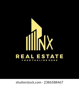 Initials Real Estate Logo Vector Art Icons and Graphics