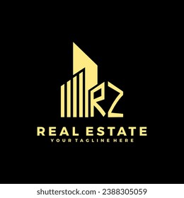 Initials Real Estate Logo Vector Art Icons and Graphics
