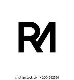 initials RM logo design for comapany business