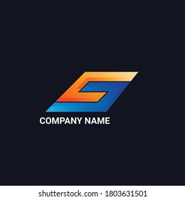 Las iniciales S y G. diseño de logotipo abstracto para una empresa inmobiliaria y consultora inmobiliaria
