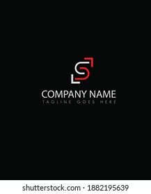 die Initialen des S-Buchstaben-Logos für Ihre Marke oder Ihr Unternehmen