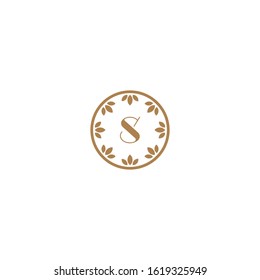 Initials S Logo Creative Template Sign Vector
