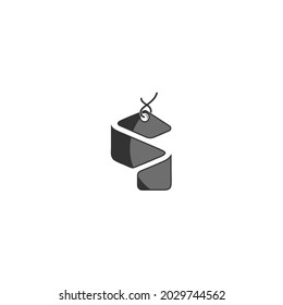 iniciales S logotipo diseño descuento inspiración