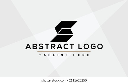 Initials S logo design. Initial Letter Logo.