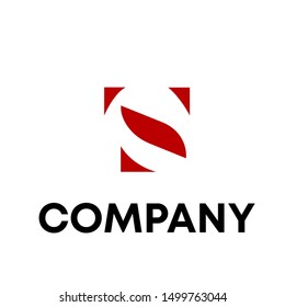 initials S logo template sign vector