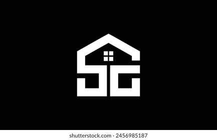 Initials SE real estate logo design