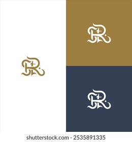 INITIALS STR WITH RETRO STYLE