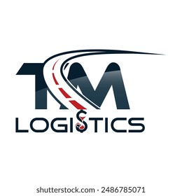 initials TM road logistics logo