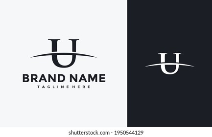 Logo mit U-abgerundeten Umrissen