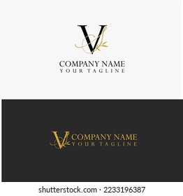 The initials of the V and S cursive logo