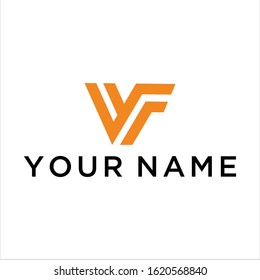 initials vector logo graphic modern abstract