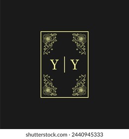 Initialen Hochzeit Logo, Hochzeit Monogramm, Luxus Hochzeit Logo	