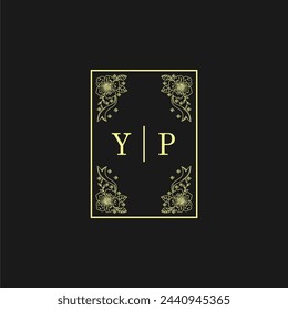 Initials Wedding Logo, Wedding Monogram, Luxury Wedding Logo	