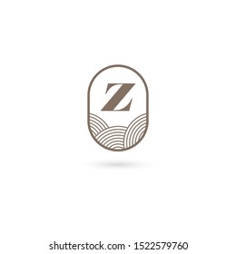Initials Z Logo Creative Template Sign Vector