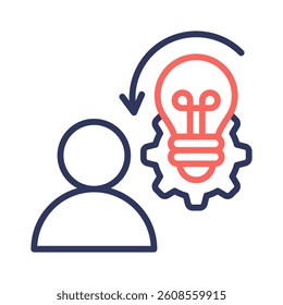 Initiative Icon Element for Design