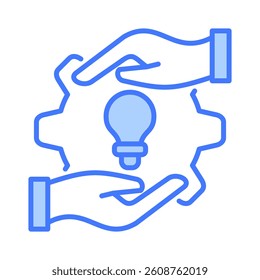 Initiative Icon Element for Design