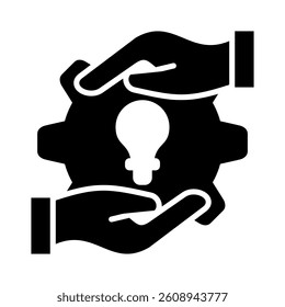 Initiative Icon Element for Design