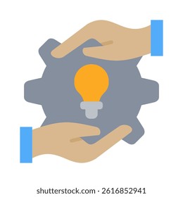 Initiative Icon Element for Design