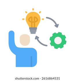 Initiative Icon Element for Design