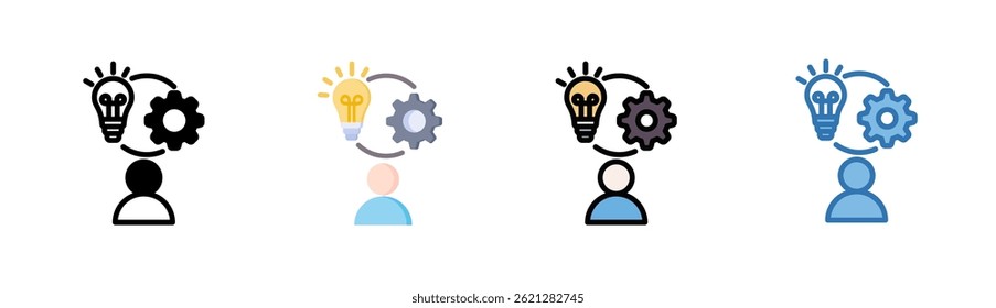 Initiative Icon Element For Design
